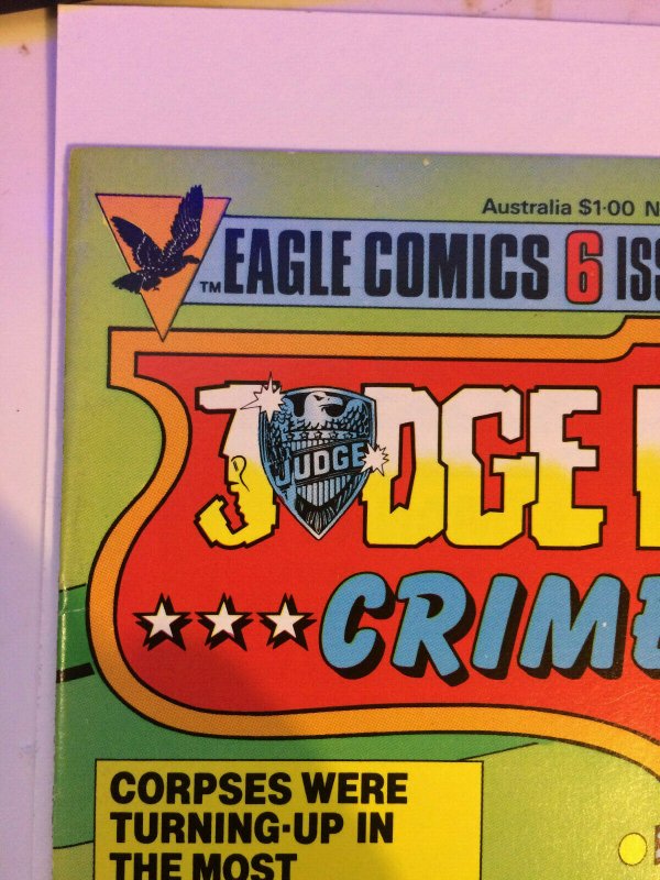 Judge Dredd's Crime File #2 Eagle Comics NM 1985 Mega Series