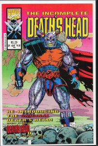 The Incomplete Death's Head #2 (1993) Death's Head