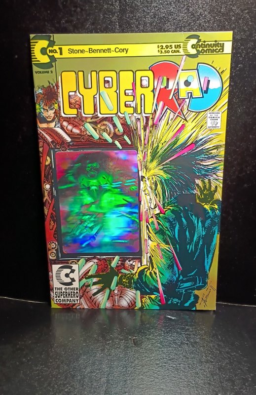 CyberRad (1992) [hologram cvr]