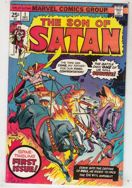 Son of Satan, The #1 (Dec-75) VF High-Grade Damion Hellstrom