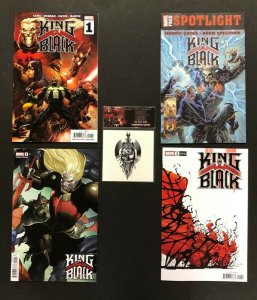 King In Black (2021) 1 2 Secret Spotlight Temporary Tattoo Spoiler Connecting