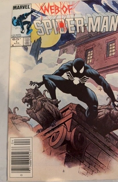 Web of Spider-Man #1 (1985)Neestadn edition new solo seteis