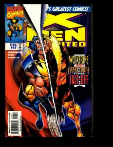 Lot of 10 X-Men Unlimited Marvel Comics # 15 16 17 18 19 20 21 22 28 31 EK6