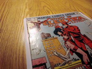 What If? #35 CPV Newsstand (1982) Daredevil Elektra