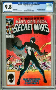 Marvel Super Heroes Secret Wars #8 CGC 9.8! White Pages!