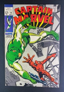 Captain Marvel (1968) #13 VF (8.0) Frank Springer