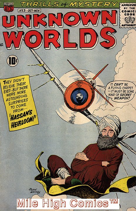 UNKNOWN WORLDS (AMERICAN COMIC GROUP) #3 Good Comics Book