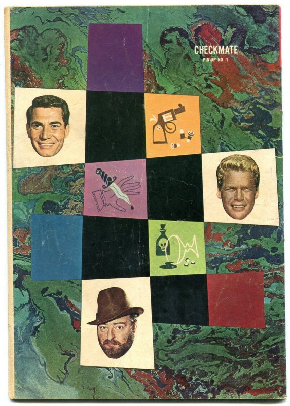 Checkmate #1 1962- Dell TV comic VG