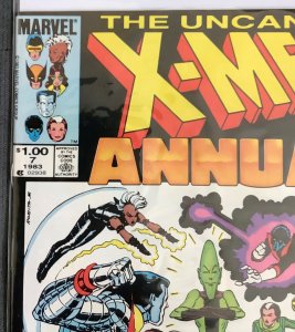 X-Men Annual #7 Newsstand Edition (1983, Marvel) NM-