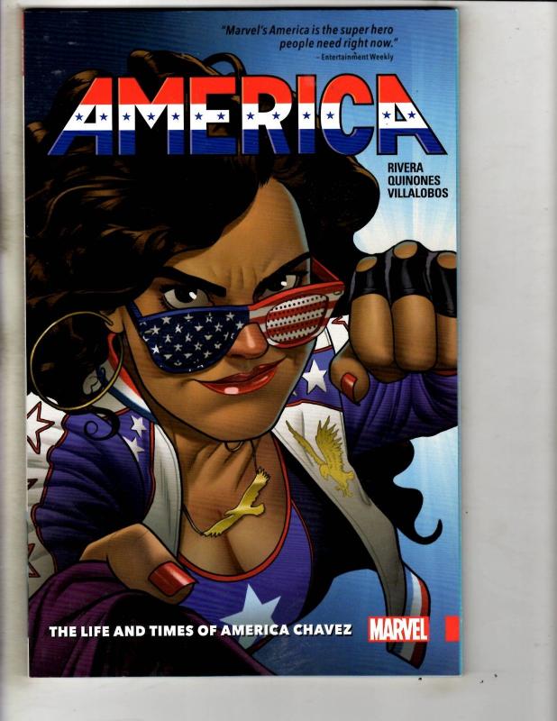 America Vol. # 1 Life & Times Of Marvel Comics TPB Graphic Novel Comic Book J296