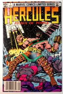 Hercules #1 (7.0-NS, 1982) First solo title series