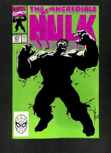 Incredible Hulk (1962) #377 1st Appearance Professor Hulk!