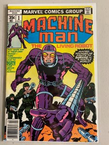 Machine Man #1 newsstand 8.0 (1978)