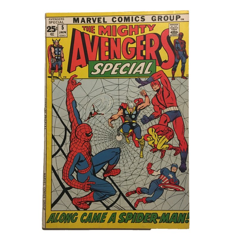 Mighty Avengers Special #5 1st Kang Story Reprint Spider-Man Kirby Lee 1972