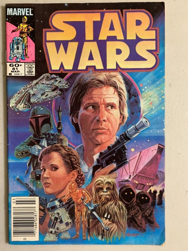 Star Wars #81 newsstand 5.0 (1984)