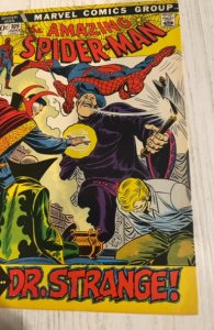 The Amazing Spider-Man #109 (1972) Guest starring Dr Strange