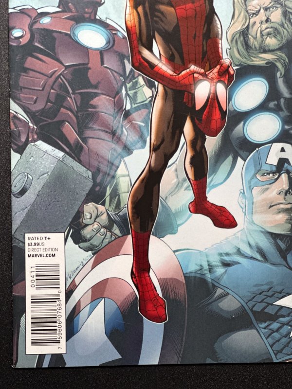 Ultimate Fallout #4 (2011) 1st App of Miles Morales - VF