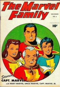 The Marvel Family Makes the Headlines
