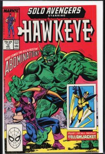 Solo Avengers #12 (1988) Yellowjacket