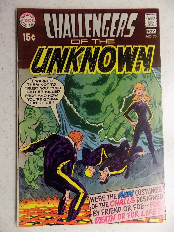 CHALLENGERS OF THE UNKNOWN # 70