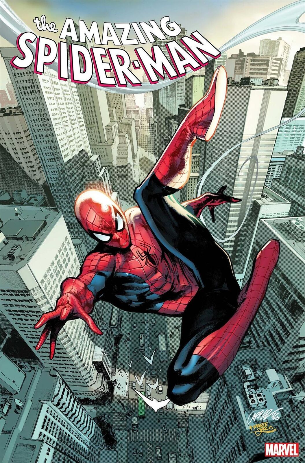 spider man comic art