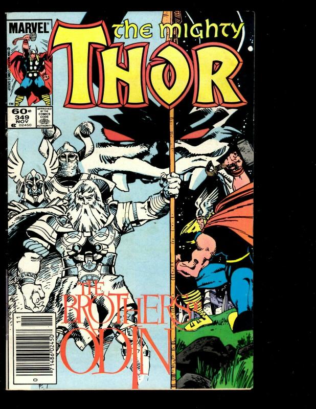 10 Thor Marvel Comics # 340 341 342 343 345 346 347 348 349 350 Spider-Man DS3