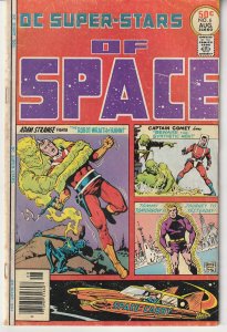 DC Super Stars # 6  Adam Strange ! Captain Comet ! Tommy Tomorrow ! Space Cabbie