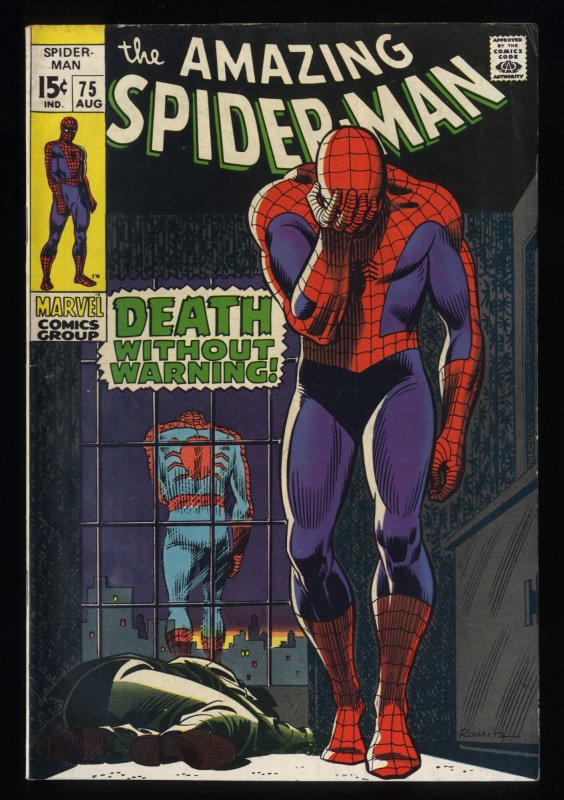 Amazing Spider-Man #75 FN 6.0 Death of Silvermane!