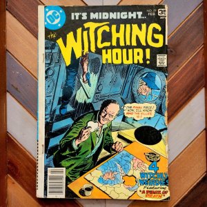 The WITCHING HOUR #77 GD+ (DC Comics 1978) E.R. Cruz & Redondo Art HORROR