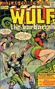 Wulf the Barbarian #2 FN ; Atlas | Larry Hama 1975