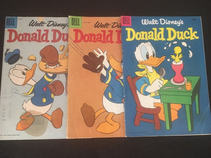 DONALD DUCK #41, 67, 76