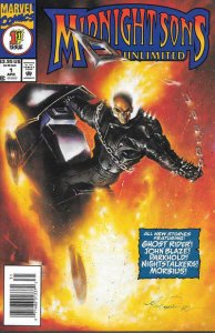 Midnight Sons Unlimited #1 (Newsstand) VG; Marvel | low grade comic - save on sh