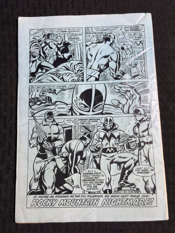 1978 THE HUMAN FLY Yaffa Marvel Australian Comic #1 GD+ 2.5 Lee Elias