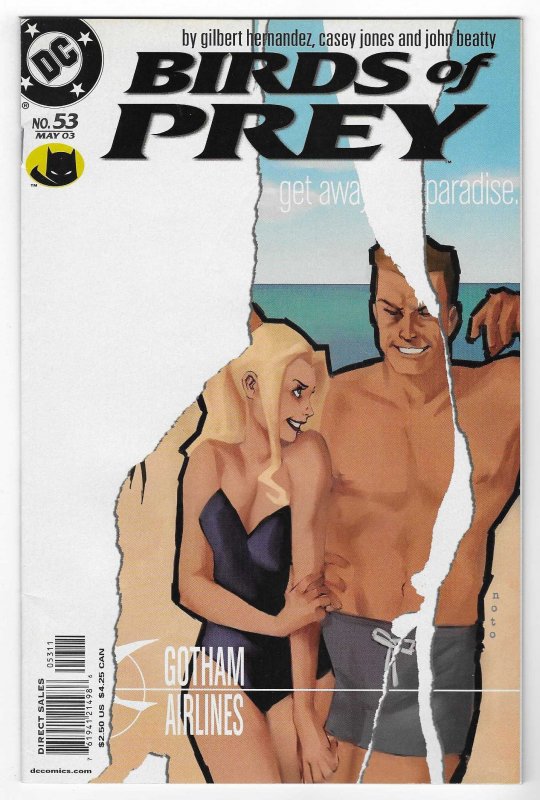 Birds of Prey #53 Direct Edition (2003)