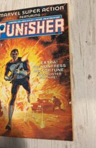 Marvel Super Action (1976)first 70s magazine stories Punisher