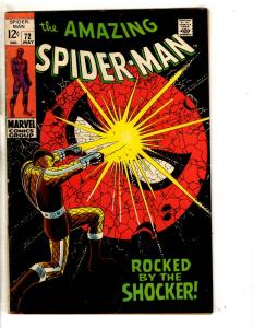 Amazing Spider-Man # 72 FN Marvel Comic Book Goblin Silver Age Stan Lee JG9