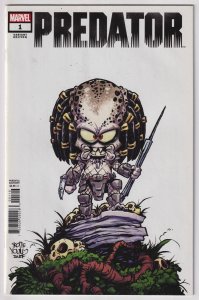 Predator #1 Young Cover (2022) Skottie Youing cover