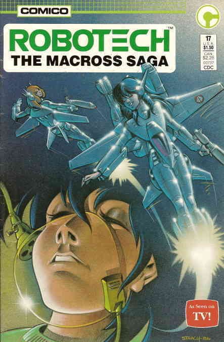 Robotech: The Macross Saga #17 GD ; COMICO | low grade comic