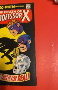 The X-Men #42 (1968) Death of prof x