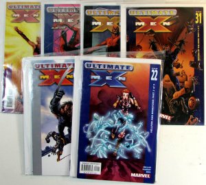 Ultimate X-Men Lot of 6 #22, 25, 31, 34, 37, 38 Marvel (2002) 1st Series Comics