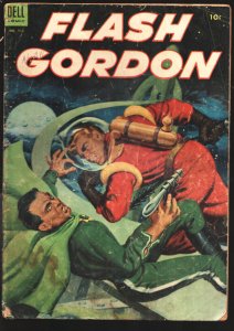 Flash Gordon-Four Color Comics #512 1953-Dell-Painted cover-Flash vs Ming The...