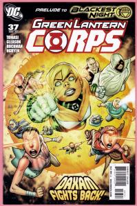 Green Lantern Corps #37....Blackest Night... 9.4-NM