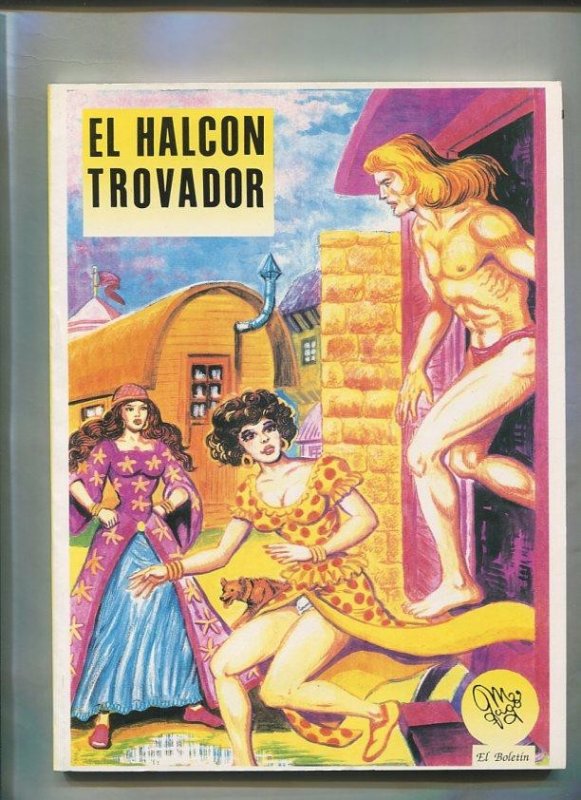 El Halcon Trovador de Manuel Gago (cubierta algo fatigada)