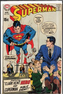 Superman #219 (1969) Clark Kent