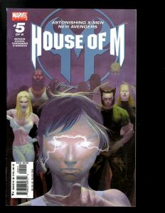 8 House of M Marvel Comics # 1 2 3 4 5 6 7 8 RP1