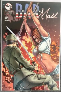 B.A.R. Maid #1 Cover C - Qualano (2014, Zenescope) NM/MT