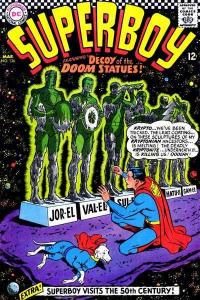 Decoy of the Doom Statues! ; Superboy Visits the 50th Century!