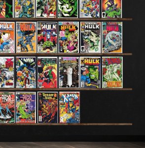 Huge Lot 150+ Comics with The Incredible Hulk, Star Trek, Shadowman & More!