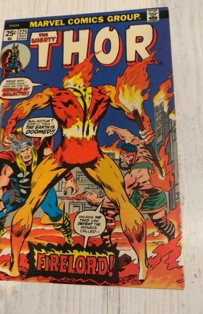 Thor #225 (1974)first app of firelord see description