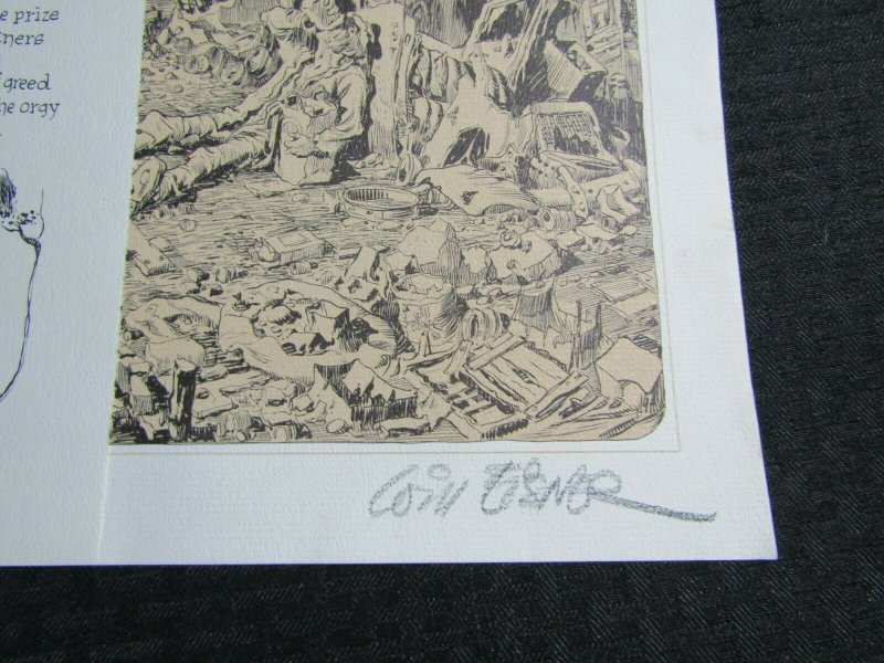 1980 CITY A NARRATIVE PORTFOLIO by Will Eisner SIGNED #788/1500